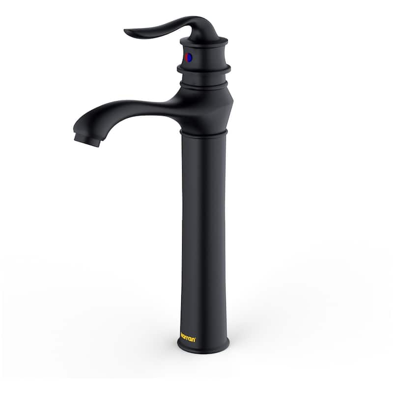 Karran USA KBF432 Dartford 1.2 GPM Vessel Single Hole Bathroom Faucet - Matte Black