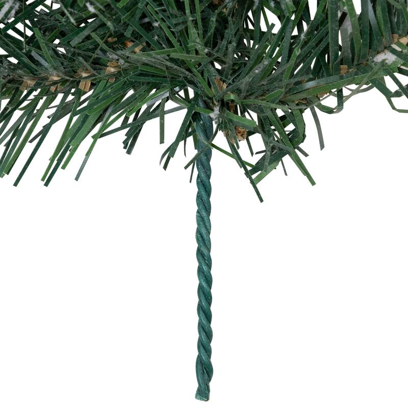 Flocked Madison Pine Artificial Christmas Garland - 9' x 10" - Unlit