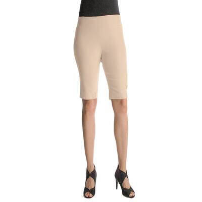 Women S Orange Rayon Shorts Find Great Women S Clothing Deals