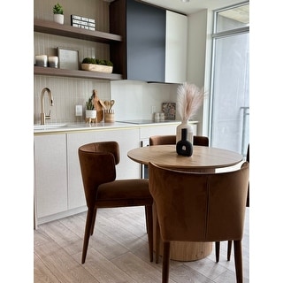 Extended Wingback Modern Dining Chair