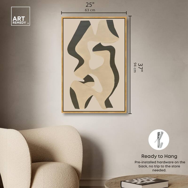 Shapes of Sage I Canvas by Art Remedy