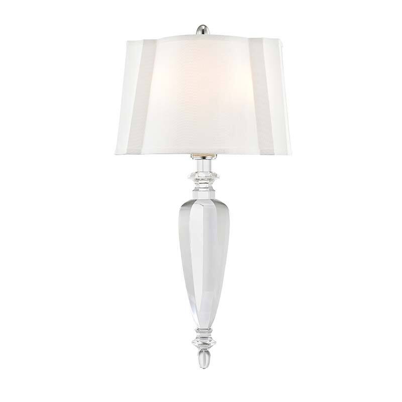 Hudson Valley Lighting Tipton 2 Light 24" Tall Wall Sconce - Polished Nickel