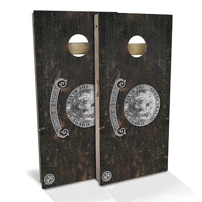 Idaho Flag Vintage Outdoor Cornhole Board Set