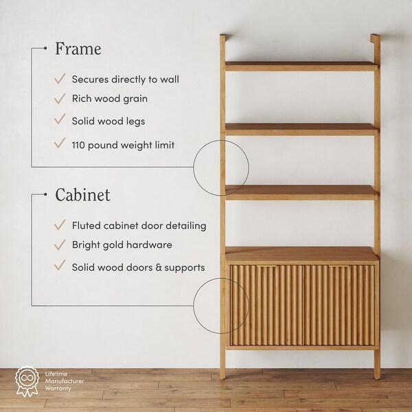 Wall mounted bookshelf cabinet sale