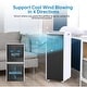 preview thumbnail 6 of 19, 8000 BTU Portable Air Conditioner with Dehumidifier Fan Window Installation Kit&Remote Control