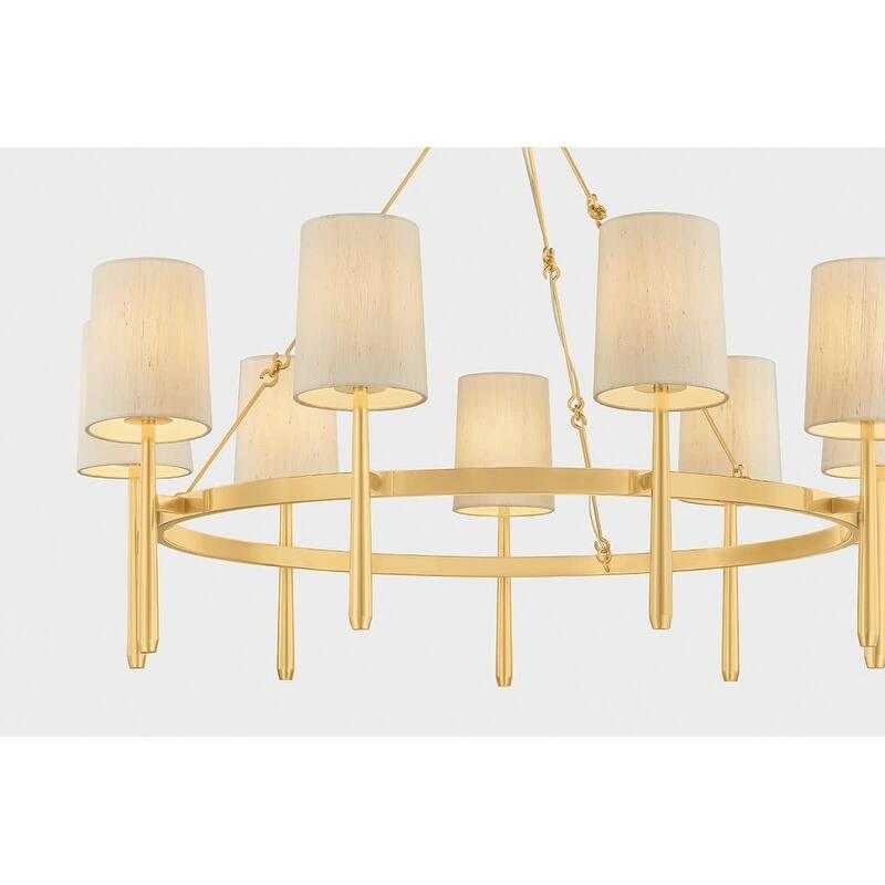 Hudson Valley Lighting 1779 Bridgeton 9 Light 46" Wide Chandelier with