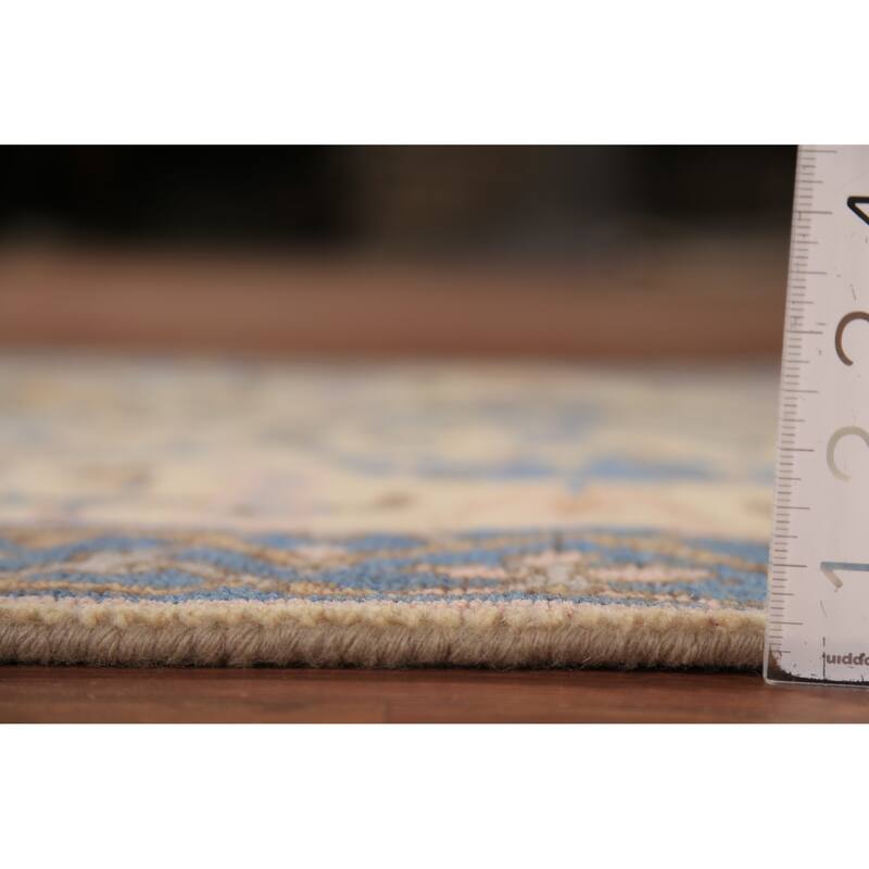 Earth Tone Oushak Oriental Runner Rug Handmade Wool Carpet - 2'6" x 7'10"