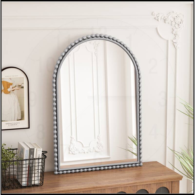 Iron Art Arch Vintage Vanity Mirror, Wall Hanging