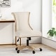 preview thumbnail 29 of 37, Christopher Knight Home Swivel & Lift Office Chair with Contemporary Roll Back Design