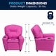 preview thumbnail 169 of 191, Contemporary Kids Recliner with Cup Holder