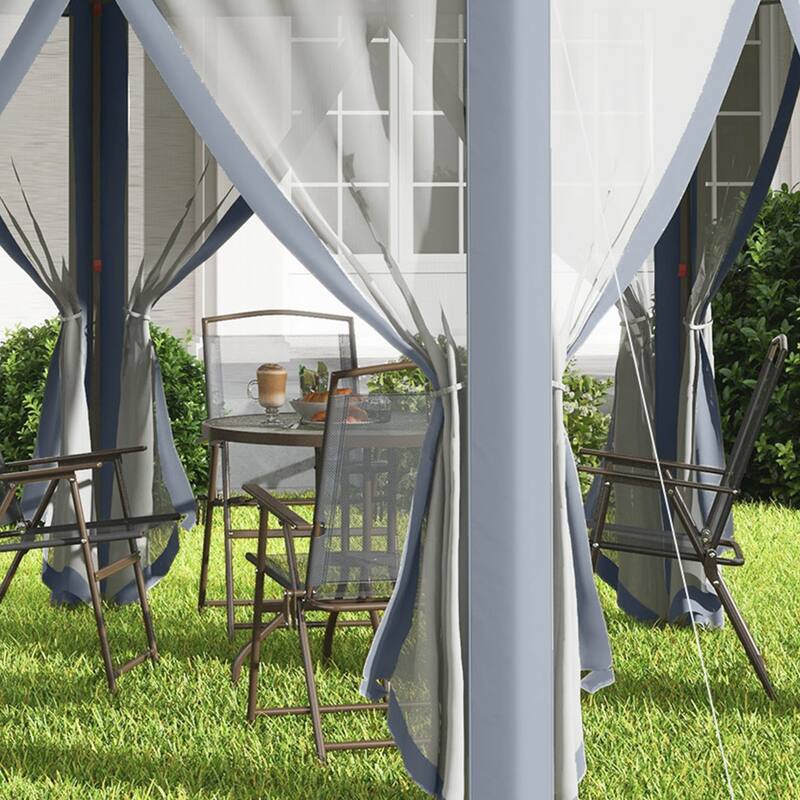 Masi 12-foot Hexagonal Pop-up Patio Gazebo by Havenside Home