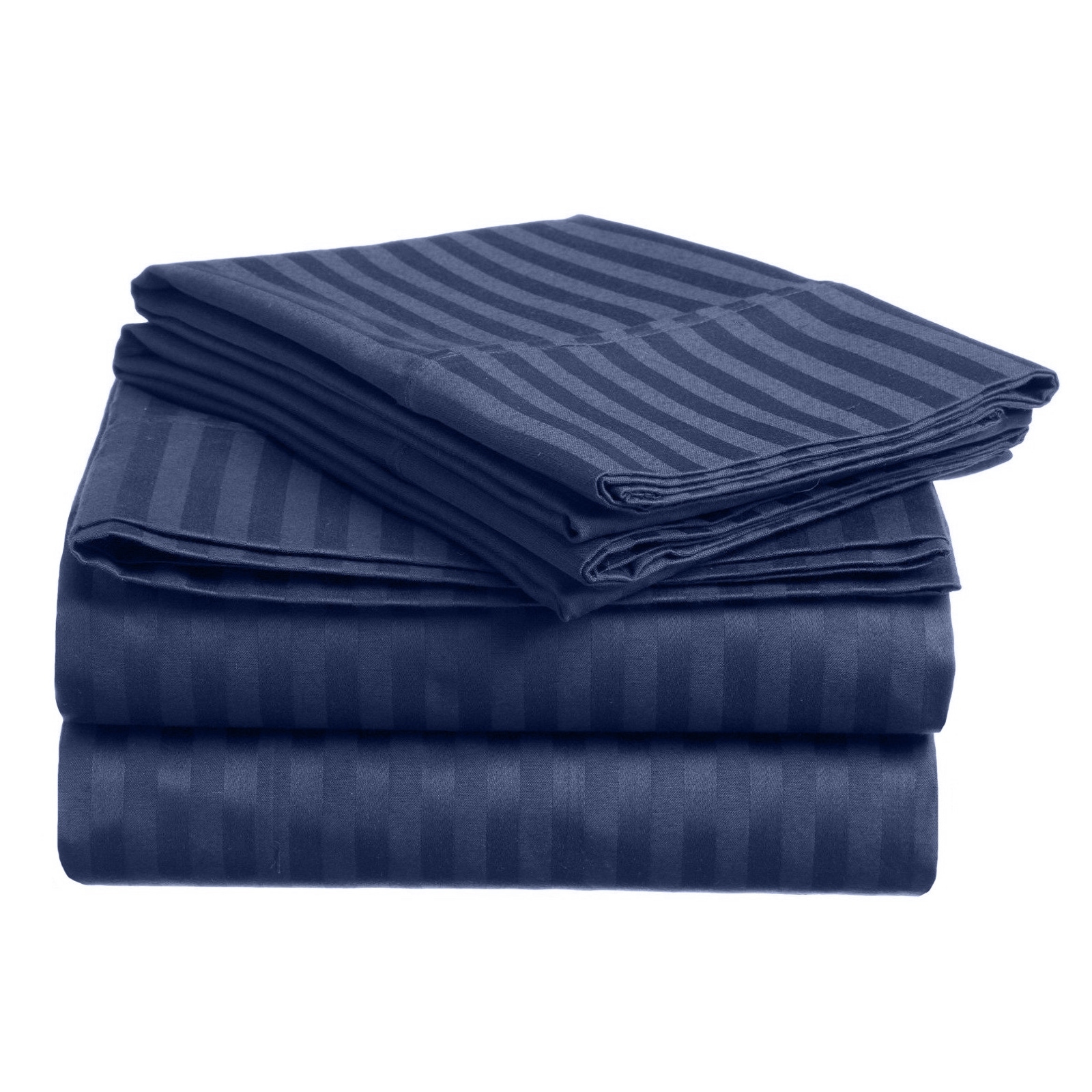 Fresh Home 1000 Thread Count Egyptian Quality Cotton Deep Pocket Dobby Stripe-image