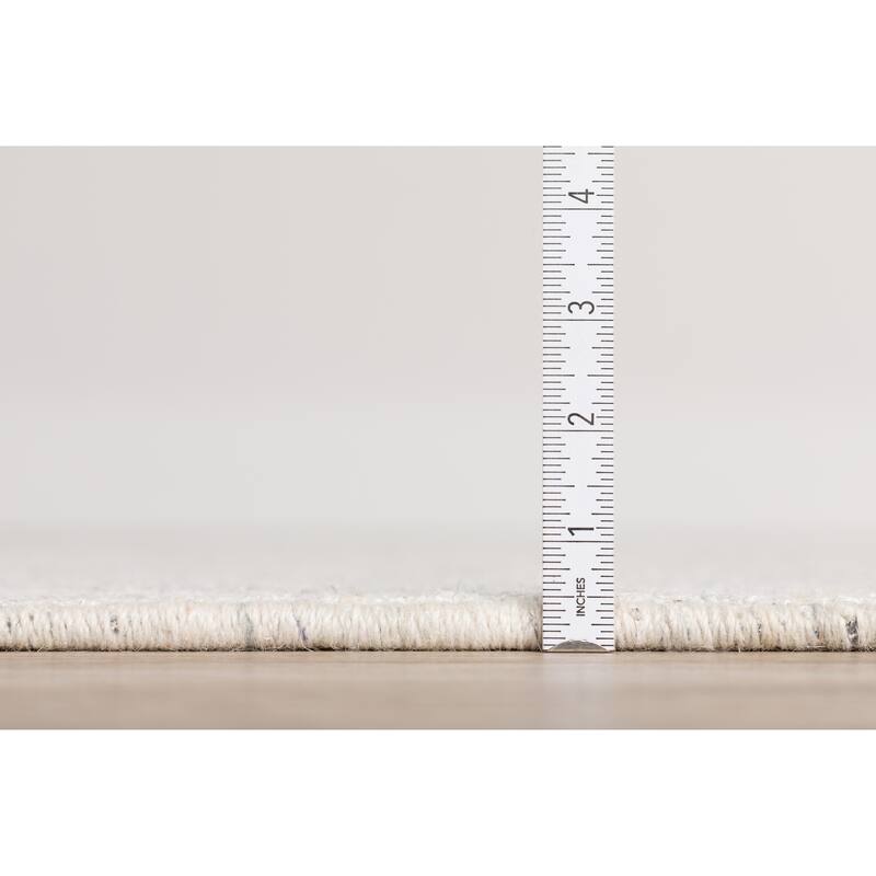 Addison Winslow Active Solid Wool and Viscose Area Rug