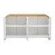 preview thumbnail 28 of 38, Curved Corner Design Wave Door Panel Cabinet