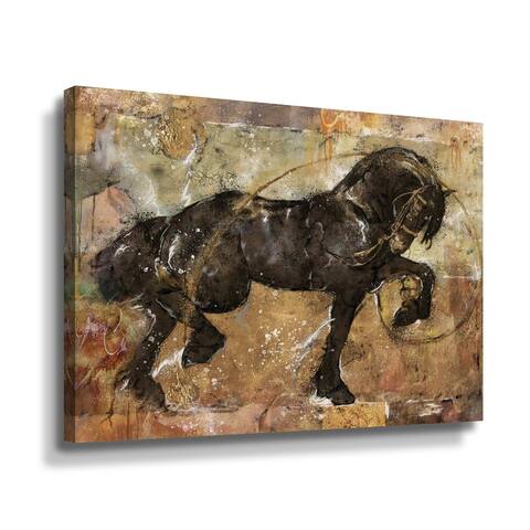 Fibonacci Horse Gallery Wrapped Canvas