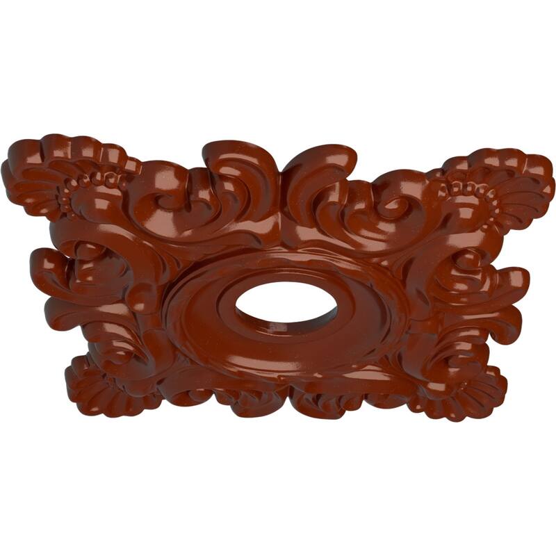 18"W x 18"H x 3 1/4"ID x 1 1/2"P Crawley Ceiling Medallion