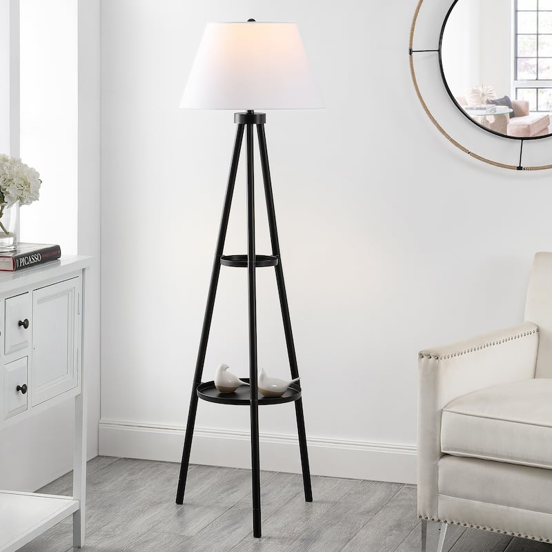 SAFAVIEH Lighting 63-inch Dorea Floor Lamp - 18" W x 18" D x 63" H