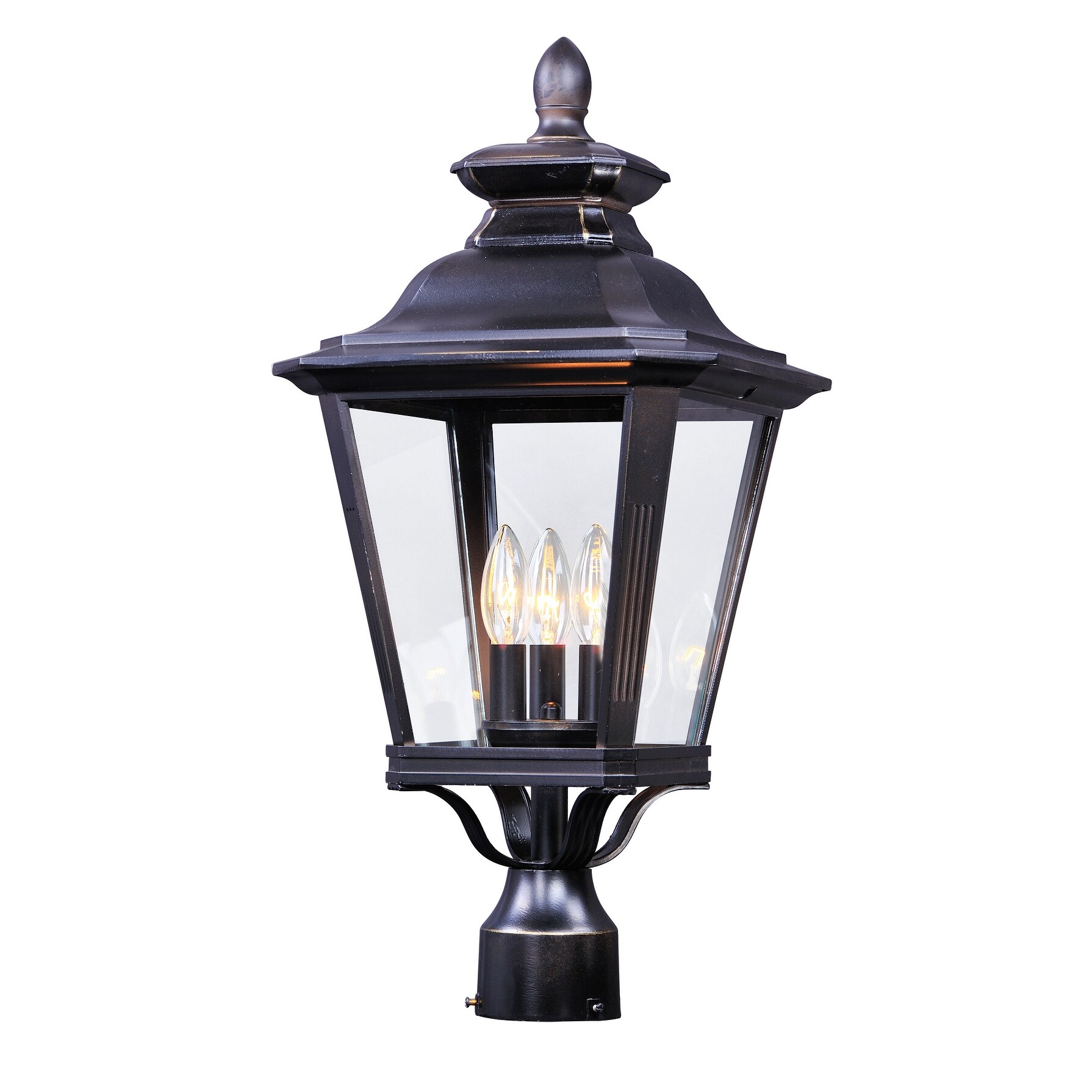 Knoxville 3-Light Outdoor Post