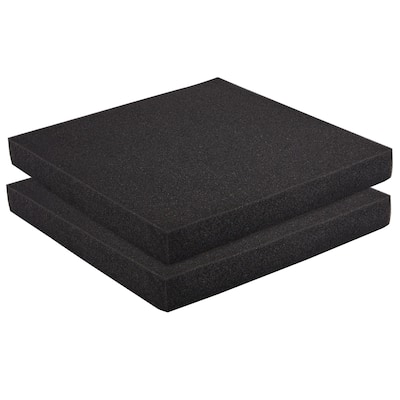 Customizable Polyurethane Foam Pads for Packing and Crafts, 1.5 In (2 Pack)