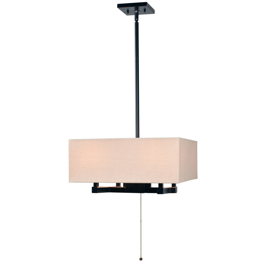 Kenroy Home 93594  Corbis 4 Light 16" Wide Shaded Chandelier with Fabric Shade - Chandeliers For Bedrooms by Overstock.com