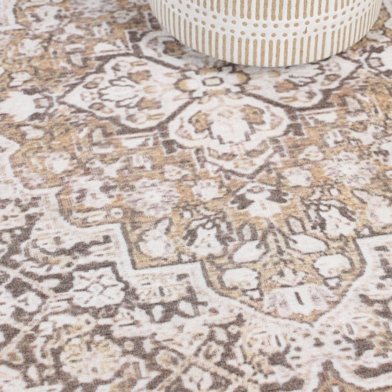 Superior Elodie Bohemian Geometric Floral Medallion Indoor Area Rug