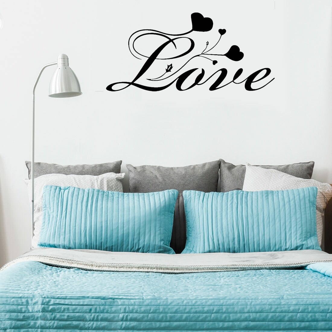 Shop Love Pattern Wall Stickers Removable Art Decals For Home