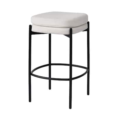 Allegra 26" Counter Stool, Oatmeal (Set of 2)