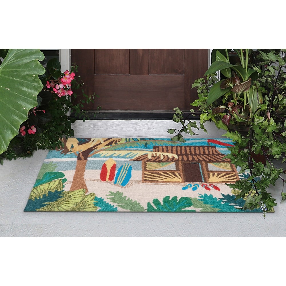 Liora Manne Frontporch Tiki Hut Indoor/Outdoor Rug
