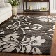 preview thumbnail 77 of 79, SAFAVIEH Florida Shag Hilde Floral 1.2-inch Thick Rug