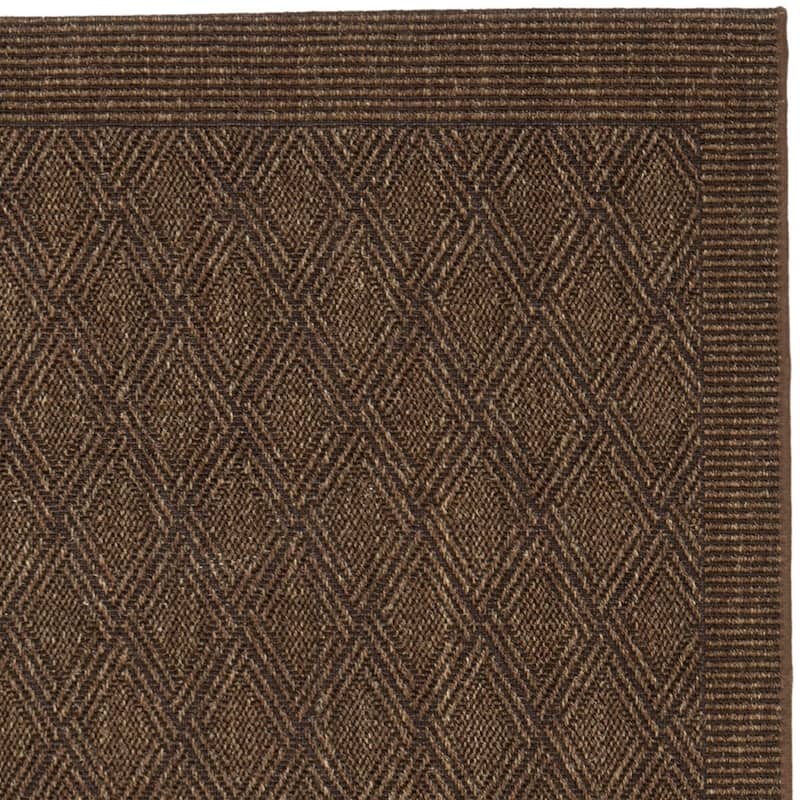 SAFAVIEH Palm Beach Tadako Trellis Sisal/ Jute Rug