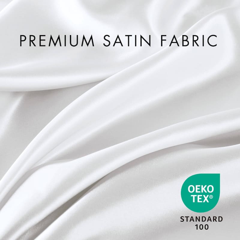 Madison Park Essentials Satin Luxury 6 PC Sheet Set