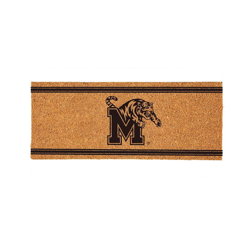University of Memphis Monochrome Indoor/Outdoor Coir Door Mat