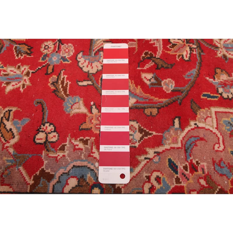 ECARPETGALLERY Hand-knotted Antalya Vintage Red Wool Rug - 9'9 x 13'0