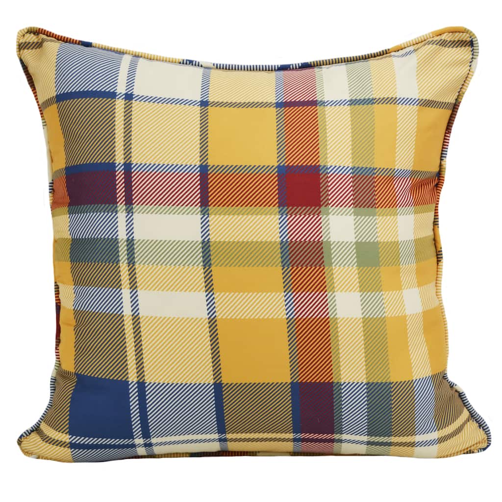 Donna Sharp Chesapeake UCC Plaid Decorative Pillow