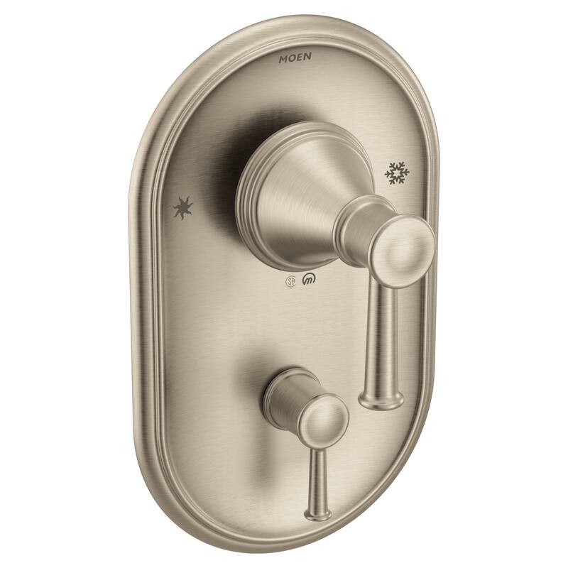 Moen Belfield 3 Function Pressure Balanced Valve Trim Only with Double - Brushed Nickel