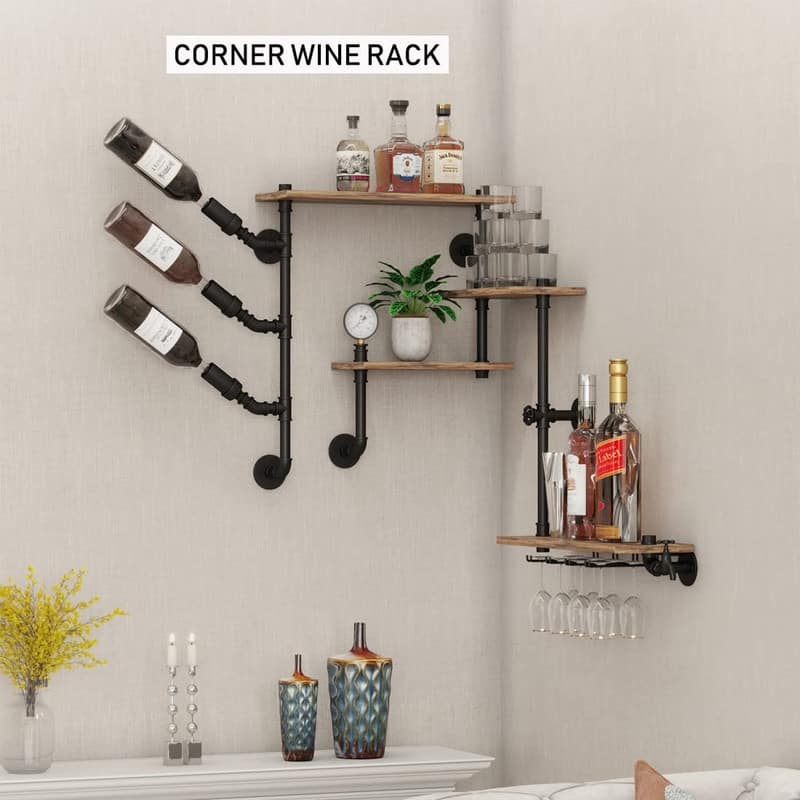 Wall Bar Shelves