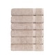 preview thumbnail 32 of 39, Royal Turkish Cotton Hand Towels - Hotel Collection Towel Set of 6 Taupe