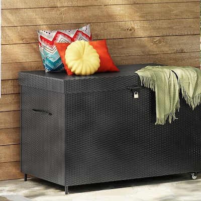Rattan Storage Bin