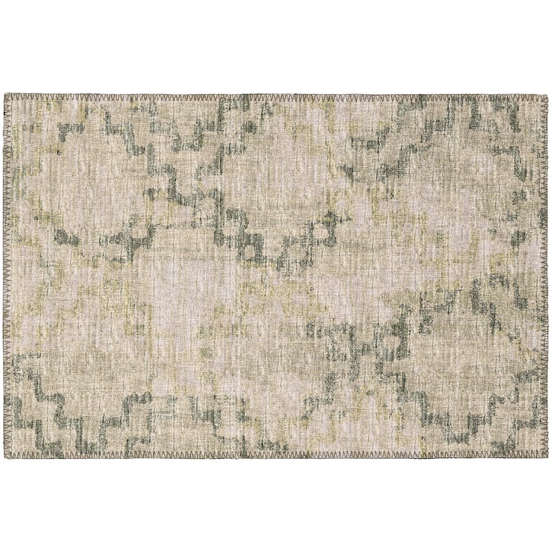 Indoor/ Outdoor Yuma Morroccan Washable Rug