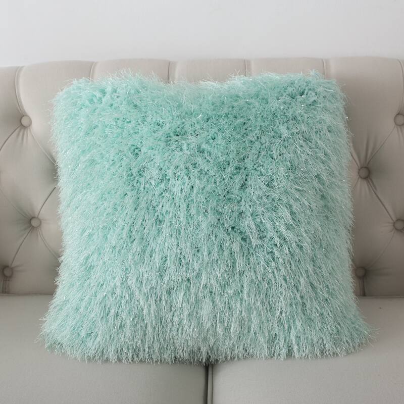 Manhattan Collection Shag Pillow