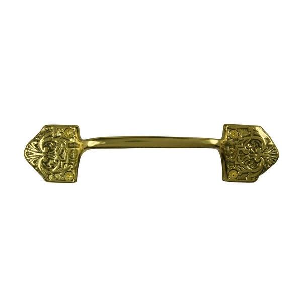 Shop Ornate Cabinet Pull Drawer Handle Heavy Solid Brass