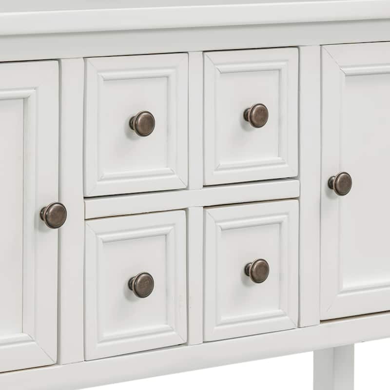 Console Table with Bottom Shelf