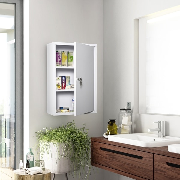 Medicine store wall cabinet