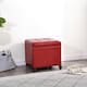 Option Wine-red-faux-leather-with-casters