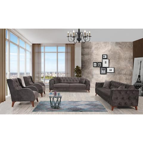 Illioli 4-piece Living room Two Sofa and Two Chair set