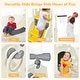 preview thumbnail 19 of 30, Costway 6-In-1 Large Slide for Kids Toddler Climber Slide Playset w/
