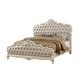 preview thumbnail 2 of 14, Rose Gold PU & Pearl White California King Bed