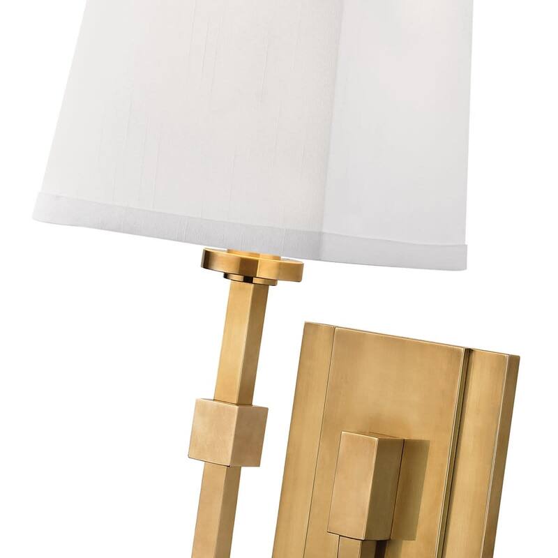 James Allan Wendi Single Light 15" Tall Wall Sconce