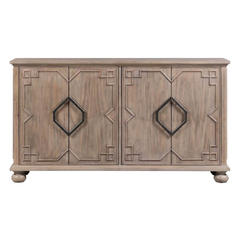 Hawthorne Estate 62"W 4 Door Sideboard 62" x 14" x 35"