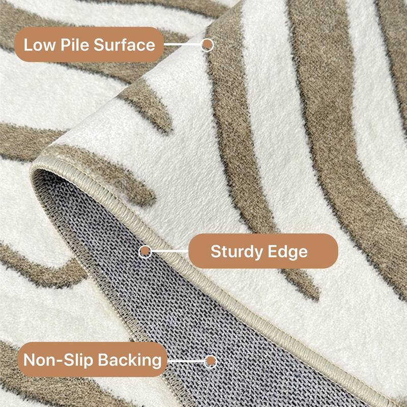 Mcow Soft Large Rug for Bedroom Living Room Area Rug - 8'X10'